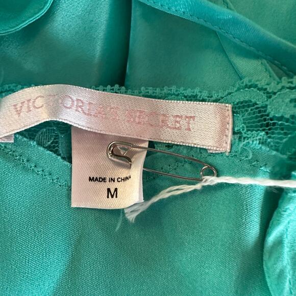 Vintage Y2K Green Mini Slip M - Picture 7 of 8